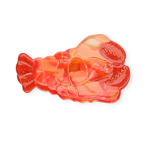 Haarschmuck Haarklemme Lobster Red-gold