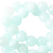 Perle Naturstein 6 mm Light turquoise blue