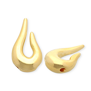 Anh&auml;nger Metall DQ&reg; Goud (nikkelvrij)