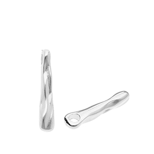 Anh&auml;nger Metall DQ&reg; Bar Antiek zilver (nikkelvrij)