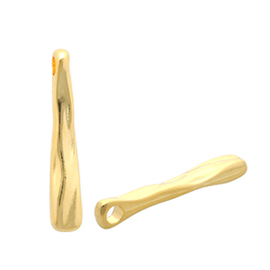 Anh&auml;nger Metall DQ&reg; Bar Goud (nikkelvrij)