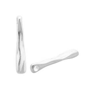 Anh&auml;nger Metall DQ&reg; Bar Antiek zilver (nikkelvrij)