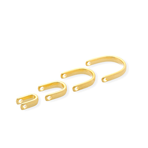 Anh&auml;nger Metall DQ&reg; Arch Set of 4 Goud (nikkelvrij)