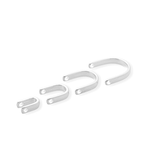 Anh&auml;nger Metall DQ&reg; Arch Set of 4 Antiek zilver (nikkelvrij)