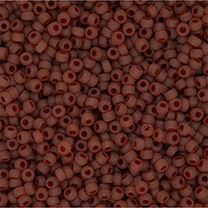 Miyuki 11/0 Rocailles Matted Dk Topaz 11-0134F