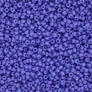 Miyuki 15/0 Rocailles Dyed Opaque Bright Purple 15-1486