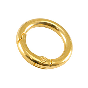 Zubeh&ouml;r Metall DQ Schl&uuml;ssel Anh&auml;nger 24mm Gold (Nickelfrei)