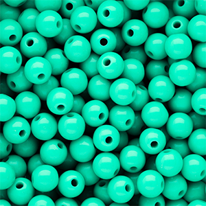 8 mm DQ Perlen aus Acryl shiny Cabbage green 13-5714 TCX