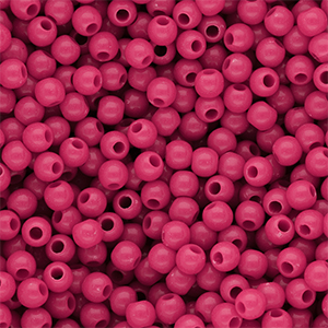 6 mm DQ Perlen aus Acryl shiny Rose violet 17-2624 TCX