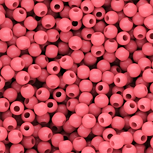 6 mm DQ Perlen aus Acryl shiny Pink lemonade 16-1735 TCX