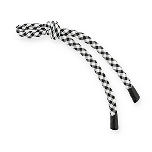 Schl&uuml;sselanh&auml;nger Paracord Black-white