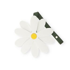 Statement-Anh&auml;nger Flower White-yellow-dark green