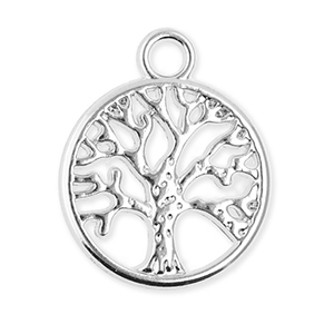 Anh&auml;nger Metall Tree of Life Silver