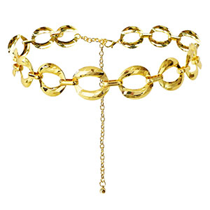 H&uuml;ftketten Chunky Chain Gold
