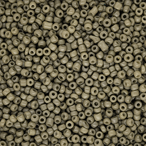 Rocailles Perlen Glas 12/0 (2 mm) Khaki