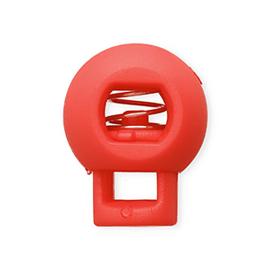 Farbiges Zubeh&ouml;r Kordelstopper Ball Red