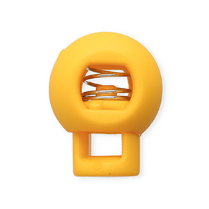 Farbiges Zubeh&ouml;r Kordelstopper Ball Tropical orange