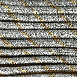 Musthave Paracord 6 mm Silver-gold