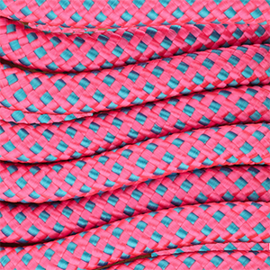 Musthave Paracord 8 mm Neon pink-blue