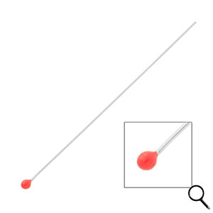 BY31&reg; Zubeh&ouml;r aus Stainless Steel - Rostfreiem Stahl Nietstifte with Ball 70 mm Silver-red