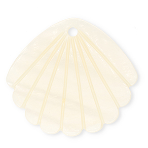 Anh&auml;nger Muschel Special Scallop White
