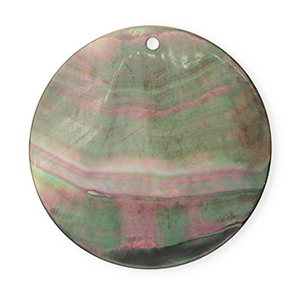 Anh&auml;nger Muschel Special Round Dark grey