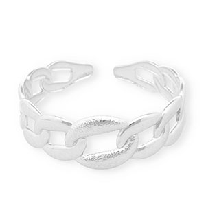 Stainless Steel - Rostfrei Stahl Armb&auml;nder Bangle Belcher Chain Silver