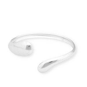 Stainless Steel - Rostfrei Stahl Armb&auml;nder Bangle Silver