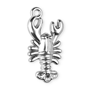 Anh&auml;nger aus Stainless Steel - Rostfreiem Stahl Lobster Silver
