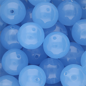 16 mm DQ&reg; Perlen aus Acryl shiny Blue