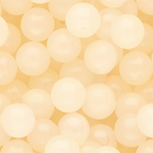 14 mm DQ&reg; Perlen aus Acryl shiny Light peach