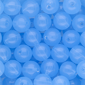12 mm DQ&reg; Perlen aus Acryl shiny Blue