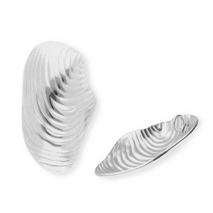 Anh&auml;nger aus Stainless Steel - Rostfreiem Stahl Shell Silver
