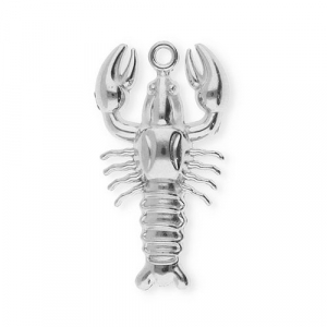 Anh&auml;nger aus Stainless Steel - Rostfreiem Stahl Lobster Silver
