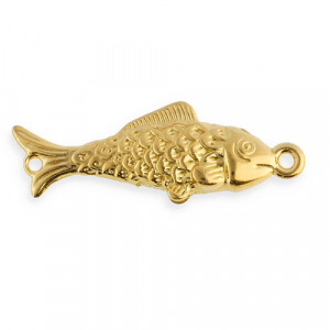 Zubeh&ouml;r aus Stainless Steel - Rostfreiem Stahl Zwischenst&uuml;ck Fish Gold