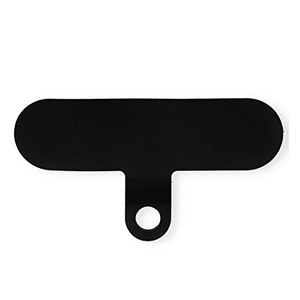 Befestigungs-Patch&nbsp;f&uuml;r Handyketten Black
