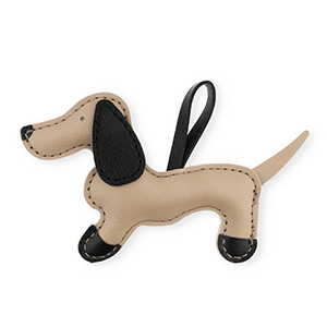 Statement-Anh&auml;nger Dachshund Light brown-black