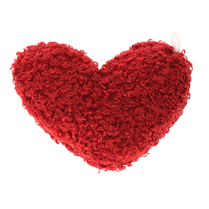 Statement-Anh&auml;nger Heart Bordeaux
