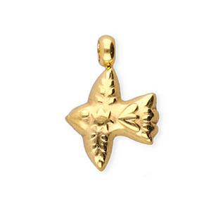 BY31&reg; Anh&auml;nger aus Stainless Steel - Rostfreiem Stahl Bird Gold