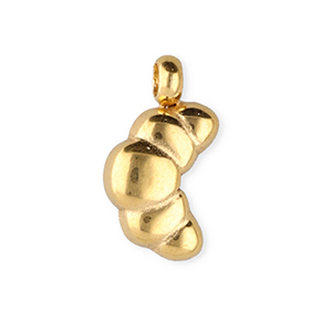 BY31&reg; Anh&auml;nger aus Stainless Steel - Rostfreiem Stahl Croissant Gold