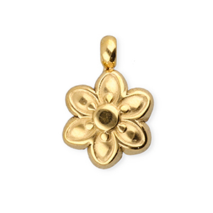 BY31&reg; Anh&auml;nger aus Stainless Steel - Rostfreiem Stahl Flower Gold