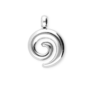 BY31&reg; Anh&auml;nger aus Stainless Steel - Rostfreiem Stahl Spiral Silver