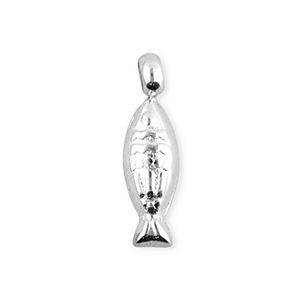 BY31&reg; Anh&auml;nger aus Stainless Steel - Rostfreiem Stahl Fish Silver