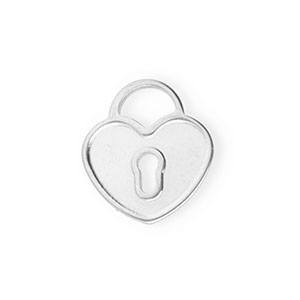 Anh&auml;nger aus Stainless Steel - Rostfreiem Stahl Heart Silver
