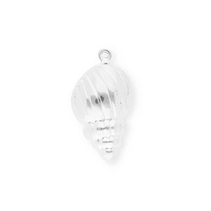 Anh&auml;nger aus Stainless Steel - Rostfreiem Stahl Shell Silver
