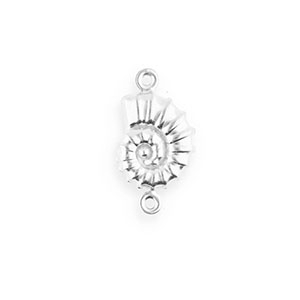 Zubeh&ouml;r aus Stainless Steel - Rostfreiem Stahl Zwischenst&uuml;ck Shell Silver