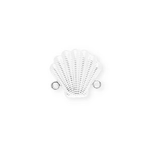 Zubeh&ouml;r aus Stainless Steel - Rostfreiem Stahl Zwischenst&uuml;ck Shell Silver