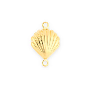 Zubeh&ouml;r aus Stainless Steel - Rostfreiem Stahl Zwischenst&uuml;ck Shell Gold