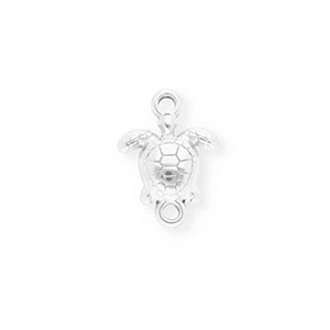 Zubeh&ouml;r aus Stainless Steel - Rostfreiem Stahl Zwischenst&uuml;ck Turtle Silver