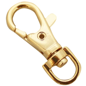 Metall DQ Schl&uuml;sselanh&auml;nger 38mm Gold